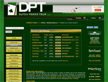 Tablet Screenshot of dutchpokertour.com